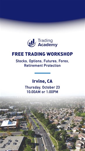 👉 𝗔𝘁𝘁𝗲𝗻𝗱 𝗧𝗵𝗲 𝗙𝗥𝗘𝗘 𝗜𝗡-𝗣𝗘𝗥𝗦𝗢𝗡 𝗧𝗿𝗮𝗱𝗶𝗻𝗴 𝗪𝗼𝗿𝗸𝘀𝗵𝗼𝗽! ✅ Two-hour live workshop at one of our education centers ✅ Weekly stock trade samples from some of our most popular instructors ✅ Trading QuickStart Kit packed with 𝟭𝟬 𝗺𝗶𝗻𝗶-𝗹𝗲𝘀𝘀𝗼𝗻𝘀 𝗼𝗻 𝗱𝗶𝗴𝗶𝘁𝗮𝗹 𝗮𝘀𝘀𝗲𝘁𝘀, 𝘀𝘁𝗿𝗮𝘁𝗲𝗴𝘆 𝗮𝗻𝗱 𝗺𝗼𝗿𝗲 👉 Do you think Wall Street uses the news and tips from their brother-in-law to decide when to buy and sell? 👈 𝗝𝗼𝗶𝗻 𝘂𝘀 𝗳𝗼𝗿 𝗮 𝗳𝗿𝗲𝗲 𝗶𝗻𝘁𝗿𝗼 