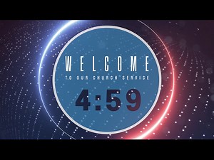 Five Minute Countdown - Modern Church Service | Church Fuel