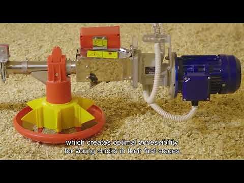 Plasson Pan Feeding System for Broilers
