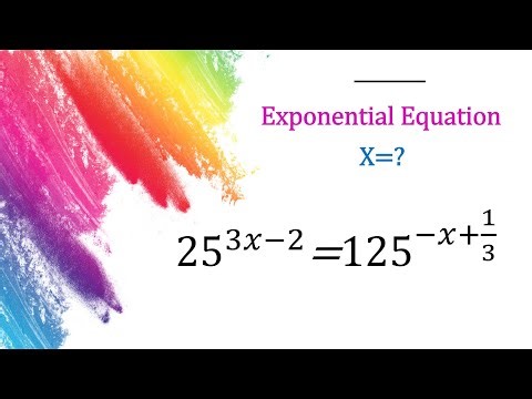 How to Solve Exponential Equations Step by Step | Find X in the Exponent with Examples