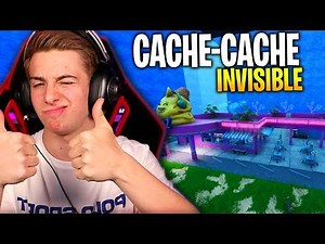 CACHE CACHE INVISIBLE SUR FORTNITE CRÉATIF !!