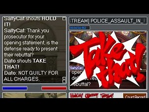 The Fastest Case in Ace Attorney Online (0:08.00)