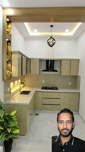 Simple Unique Modular Kitchen | Luxury Look in Low Budget #home
