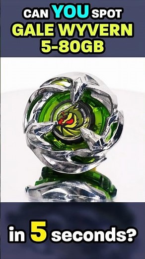 The 5-Second Beyblade Challenge: Can YOU Find Gale Wyvern?⏱️🔥#challenge #games #shorts