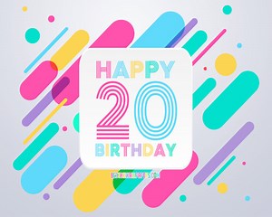 Textes anniversaire 20 ans - Texte d'anniversaire pour souhaiter les 20 ans d'une personne