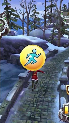 Temple Run 2 Mrs Claus Frozen Shadows Map #templerun2 #shorts #templerun2shorts