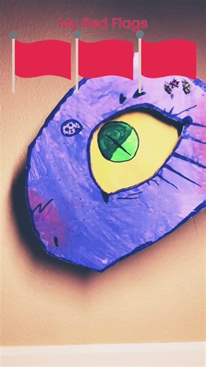 My dragons red flags 😛