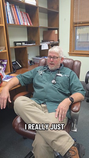 Dr. Booth visits our newest therapist 🐶 #vetmed #therapy | Brenford Animal Hospital P A