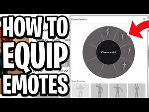 How To Equip Emotes In Roblox - Full Guide
