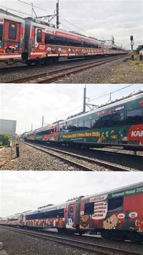 3 Livery Nataru yang berbeda di Argo Wilis, Argo Dwi Pangga, Pandalungan & GBMS