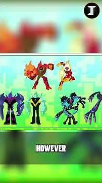 Kevin's Antitrix: Corrupted Aliens vs. Ben 10! #shorts