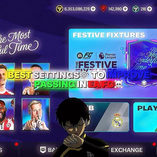 BEST PASSING SETTINGS IN EA FC🧠