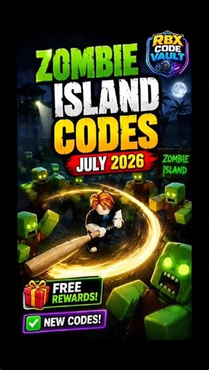 🔥 Zombie Island Codes (July 2026) | All New Working Codes 🎁 #roblox #shorts