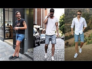 Denim Shorts Ideas For Men/2018 Men's Fashion