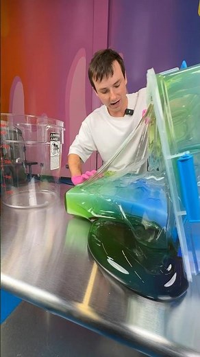 this giant foam slime asmr took TWO WEEKS TO MAKE 🚨