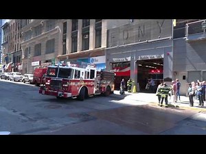 FDNY responding Ladder Co 10