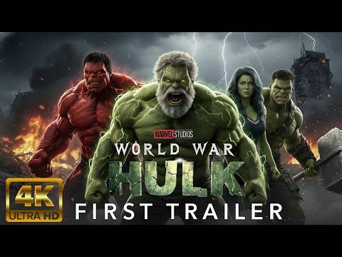 WORLD WAR HULK – (2026) CONCEPT / FAN TRAILER (4K HD) Red Hulk, She-Hulk & Skaar