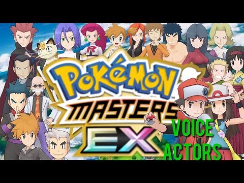 Pokémon Masters - Sync Pair's Voice Actors #1 ( GEN 1 )