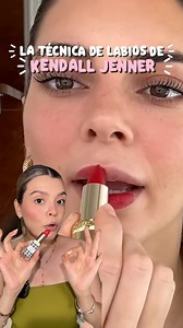 316K views · 2.6K reactions | La técnica de labios de KENDALL JENNER #maquillaje #labiales #kendalljenner #hack | Alejandra Beltrán | Facebook