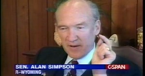 Day in the Life of Senator Alan Simpson