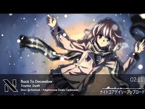 Nightcore - Back To December
