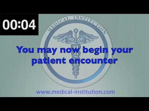 USMLE STEP 2 CS Practice Timer - Patient encounter plus Patient note