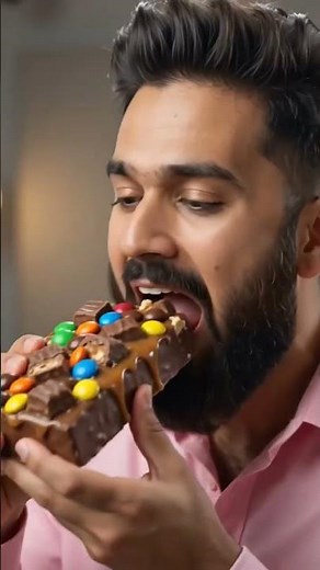 ultimate m&m’s & caramel chocolate bar recipe 🍫✨