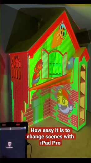 Projection mapping with iPad Pro