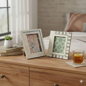 Bone Inlay Photo Frame, Poster Frames, Picture Frames,display, 4x6 or 5x7 - Etsy