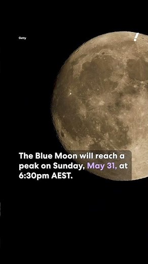 How to witness rare Blue Moon set to rise in Australian skies in days | #yahooaustralia