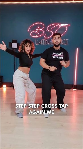 Diagonal Basic Step — Cross & Tap Drill for Rhythm