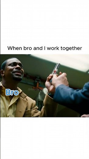 When bro and I work together! 😄😂 #memes #trending #shorts
