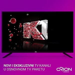 Orion Telekom - NOVO💬 Ekskluzivni domaći TV kanali od sada...