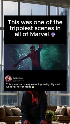Spider-Man Far From Home – Mysterio’s Illusion Battle in 4K