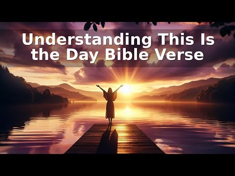 Understanding This Is the Day Bible Verse