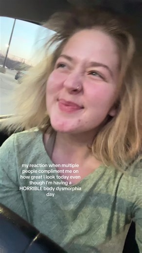 LIKE THANK U , U JUST MADE MY DAY🥹🥹🥹🥹 #fyp #bodypositivity #bodydysphormia #happy #compliment