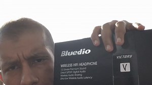 Watch Bluedio victory wireless headphones unboxing on Amazon Live