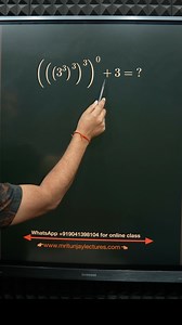 127K views · 233 reactions | simplify #indices #math #mathematics #fblifestyle #MathematicsChallenge ✌樂✍✌樂✍ | Mritunjay Lectures | Facebook