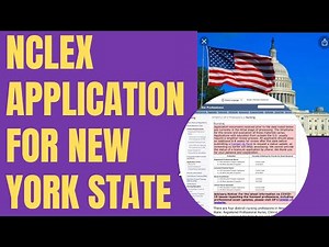 HOW TO APPLY TO NEW YORK BOARD OF NURSING | NCLEX APPLICATION FOR NY|FOREIGN EDUCATED NURSE FORMS