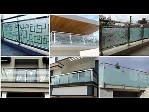 Glass Railing Balcony Design 2025 || Balcony Glass Design || Balcony Design || Steel Railing Design