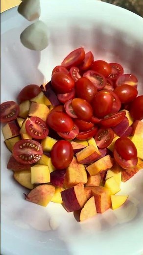 Peach Caprese Salad