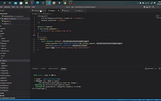 04.页面调用rust方法 | Tauri入门教程