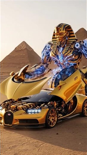 Bugatti Pharaoh: The Ultimate Transformer? #shorts