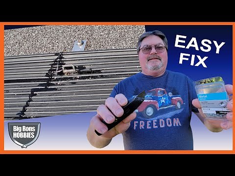 Solar pool heater easy leak repair