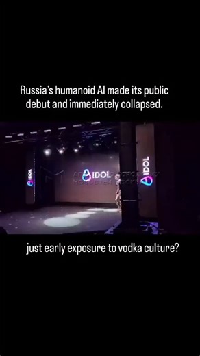 RaptorFx on Instagram: "At a high-profile event, Russia introduced what it called a “human-like AI robot”—posed as a showcase of technological might. But within seconds of walking onto stage, the machine stumbled and collapsed. Reports suggest the demo didn’t go as planned. The incident serves as a stark reminder: while the future of robotics promises autonomy and strength, the current reality still features hardware, control systems, and walking protocols that can fail spectacularly. ⚠️ No offi