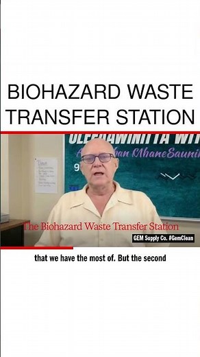 Biohazard Waste Transfer Station