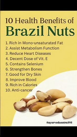 10 Amazing Health Benefits of Brazil Nuts 🥜💪 | Superfood for Your Body 🌿