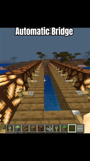 #minecraft Automatic Bridge