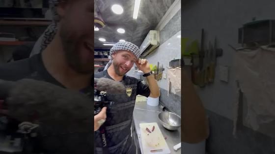 dried stomach and tomato prep in baghdad, iraq