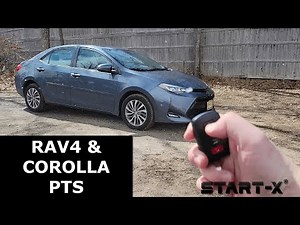 Start-X Remote Start Install, RAV4 & COROLLA PTS